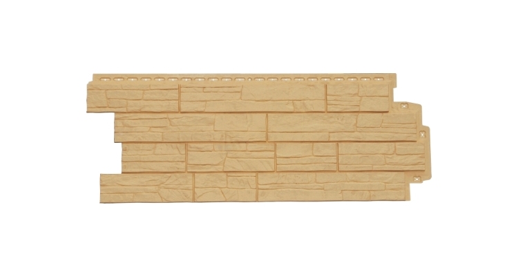 Фасадная панель GL Сланец Classic песочный