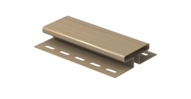 Соединительная планка сайдинга 3050 ЮП (уп 10 шт), цвет бежевый