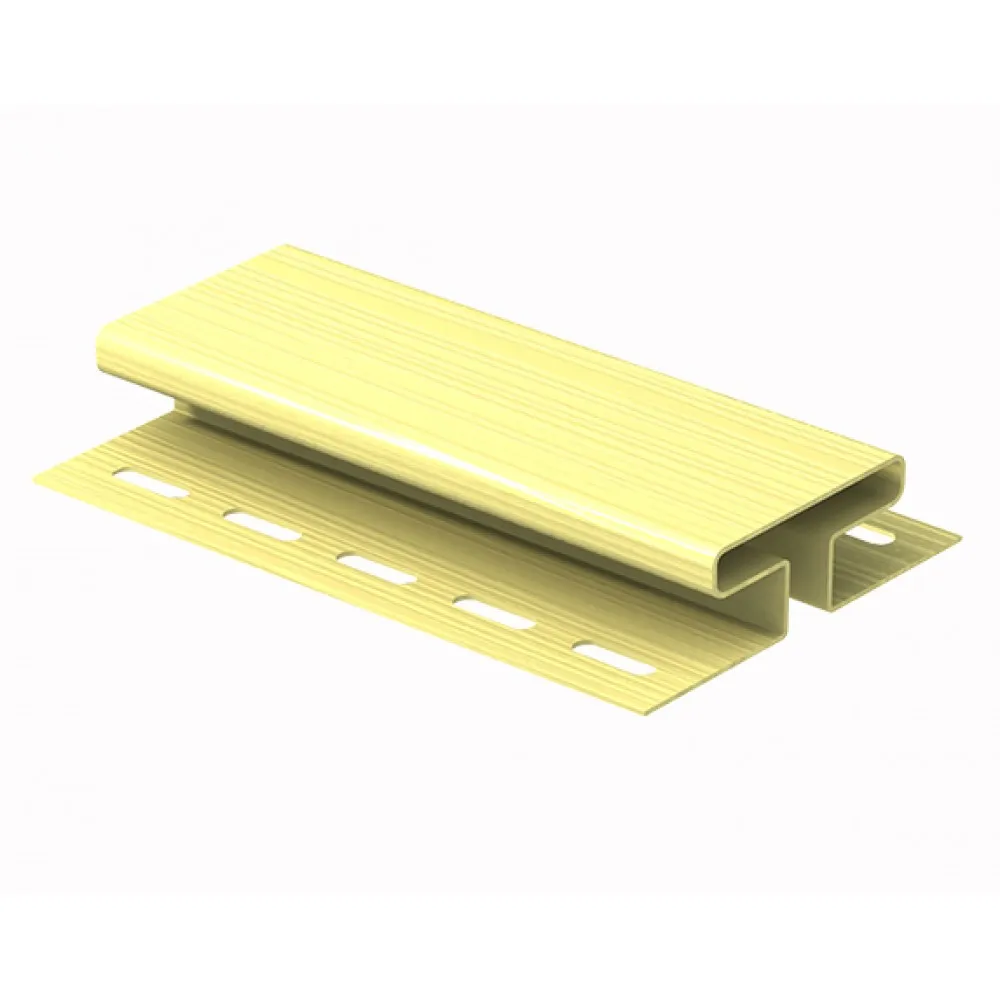 Соединительная планка сайдинга 3050 ЮП (уп 10 шт), цвет кремовый