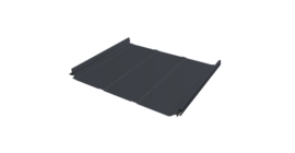 Кликфальц Pro Line Grand Line 0,5 Satin Matt TX с пленкой на замках RAL 7024 мокрый асфальт