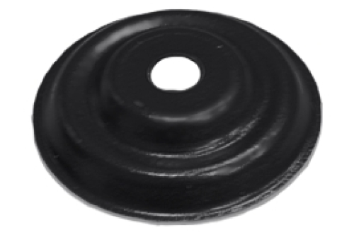 Накладка декоративная кронштейна трубы Grand Line на кирпич RAL 9005 черный