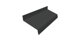 Отлив простой 50 0,5 PurPro Matt 275 RAL 7016 антрацитово-серый (2м)