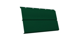 ЭкоБрус 3D 0,345 GL 0.45 PE с пленкой RAL 6005 зеленый мох