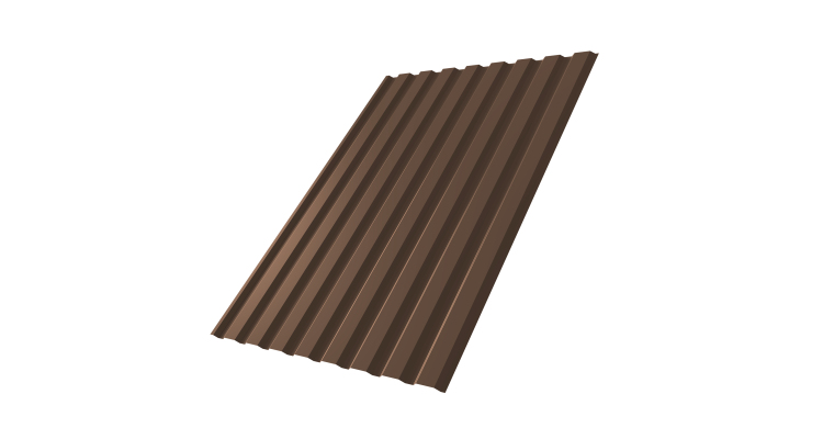 Профнастил С20A 0.45 Drap TR RAL 8017 шоколад
