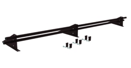 Снегозадержатель трубчатый для фальцевой кровли Optima RAL 9005 3м