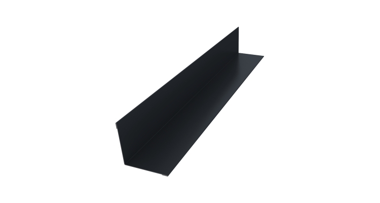 Угол внутренний 50х50 0,5 Satin Matt RAL 7024 мокрый асфальт (2м)