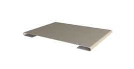 Планка стыковочная 0,45 Drap TX RAL 1015 светлая слоновая кость (2м)