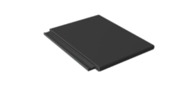 Рядная черепица Braas Тегалит черный