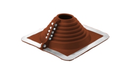 Проходной элемент MF прямой №4R (75-160мм) +185 EPDM терракот