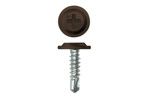 Саморез ПШС Daxmer Pro 4,2х16 (1000 шт) шлиц PH2 RAL 8017