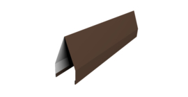 Ламель забора жалюзи Tokyo 0,5 Drap TX с пленкой RAL 8017 шоколад